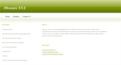 Desktop Screenshot of imeasurexyz.com